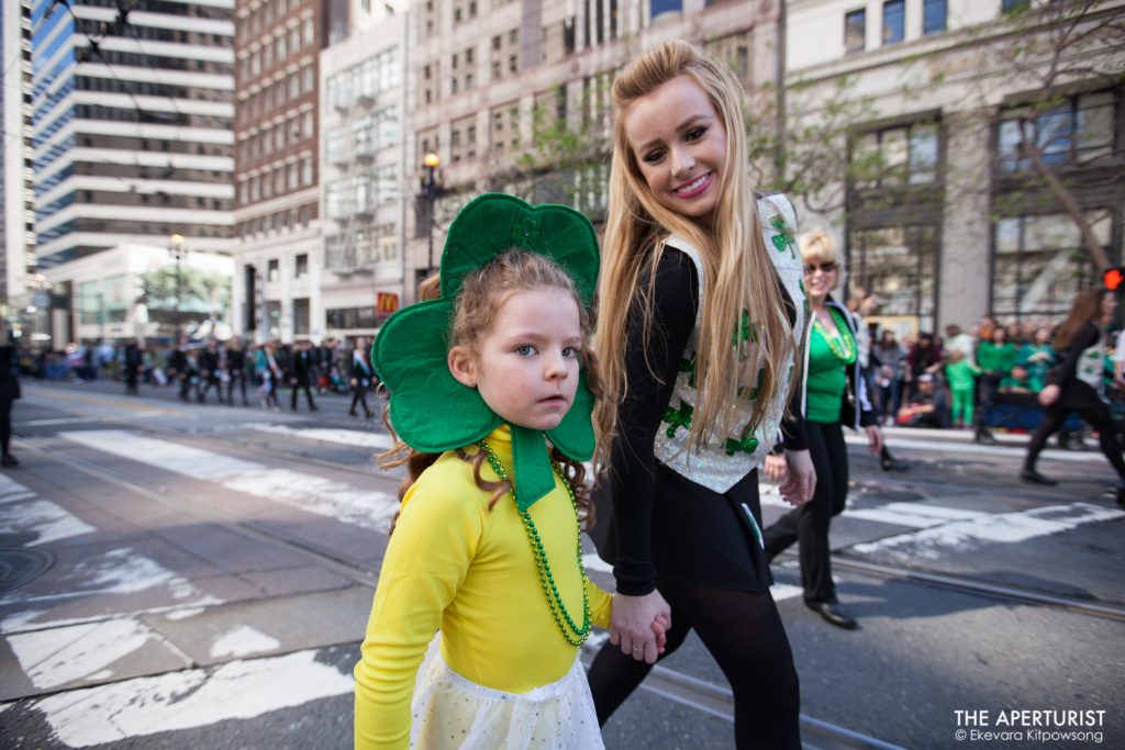 Participants in costume take part in the 168th annual San Francisco St. Patrick’s Day Parade on Saturday, March 16, 2019. (Photo by Ekevara Kitpowsong/Current SF)